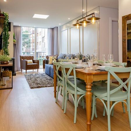 Novo Maravilhoso Apartamento No Centro - Gramado Lägenhet Exteriör bild
