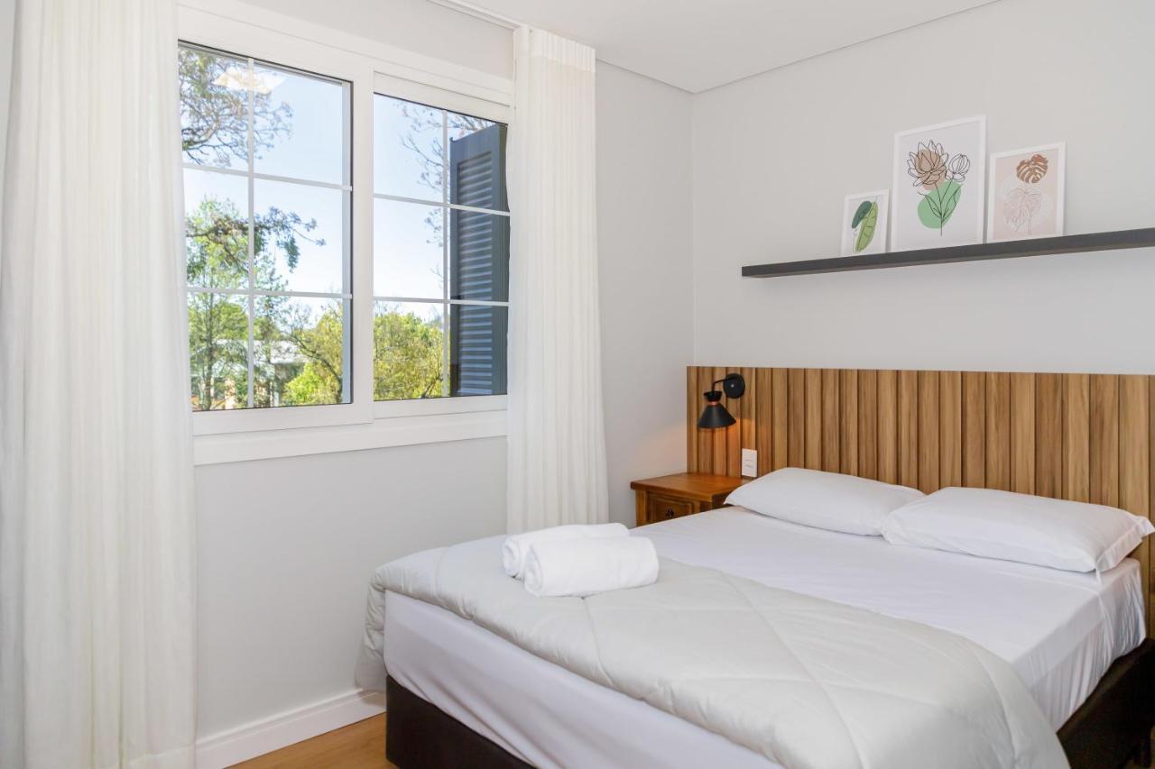 Novo Maravilhoso Apartamento No Centro - Gramado Lägenhet Exteriör bild